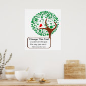 Poster/Print:  The Tree Poster (Küche)