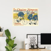 Poster/Print: Toulouse Lautrec Bicycle Chain Ad Poster (Heimbüro)
