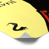 Poster/Print: Toulouse Lautrec - Jane Avril Poster (Ecke)