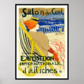 Poster Print: Toulouse Lautrec - Salon des Cent (Vorne)