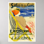 Poster Print: Toulouse Lautrec - Salon des Cent (Vorne)