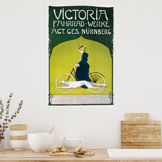 Poster Print: Victoria Bicycles (Küche)