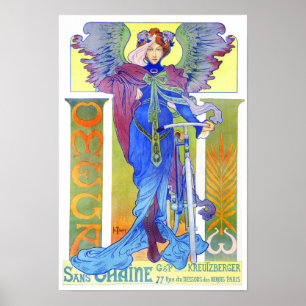 Poster/Print: Vintage Fahrradwerbung - Henri Thiri Poster