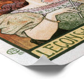 Poster Print: Violinunterricht von Paul Berthon (Ecke)