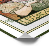 Poster Print: Violinunterricht von Paul Berthon (Ecke)