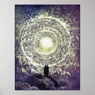 Poster/Print: White Rose by Gustave Dore Poster