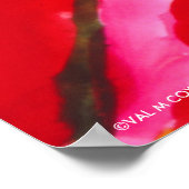 Poster/Print: Zur Mitte Poster (Ecke)