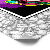 Poster, Prints - Java Addictions Pop Art Poster (Ecke)