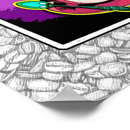 Poster, Prints - Java Addictions Pop Art Poster (Ecke)