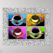 Poster, Prints - Java Addictions Pop Art Poster (Vorne)