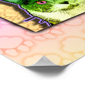 Poster, Prints - Pop Art Tom Cat Poster (Ecke)