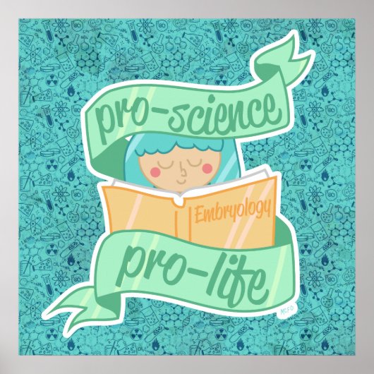 Poster "Pro-science, Pro-life" (Vorne)