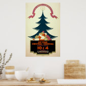 Poster Promoting Travel by London Untergrund (Küche)