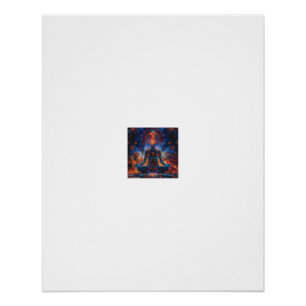 Poster Psychedelischer Vortex Mind Explosion