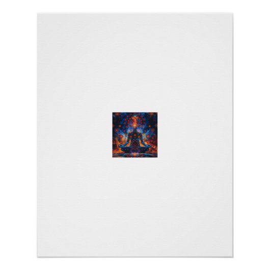 Poster Psychedelischer Vortex Mind Explosion (Vorderseite)