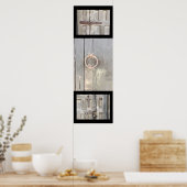 Poster: Puertas y cierres Poster (Küche)