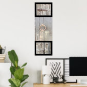 Poster: Puertas y cierres Poster (Heimbüro)