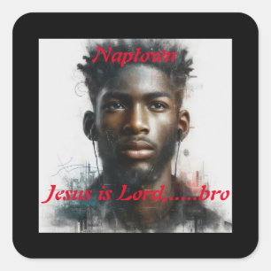 Poster Quadratischer Aufkleber