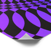 Poster: Rainbow Vertigo: Psychedelisch Abstrakt Poster (Ecke)