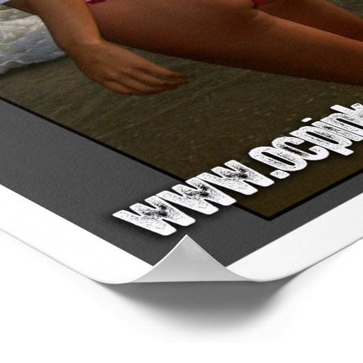 POSTER: Raquel "Beauty" Poster (Ecke)