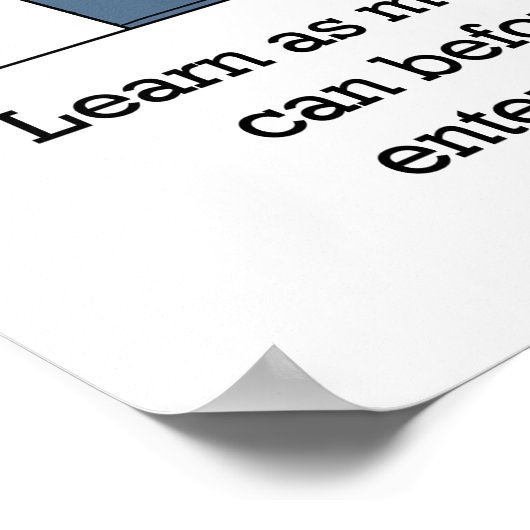 Poster "Real Anwesen Basics" (Ecke)