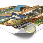 Poster recuerdo de Bolivien (Ecke)