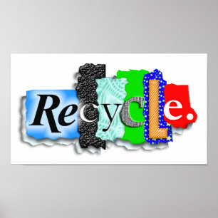 Poster: "RECYCLE" Poster