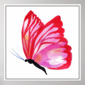 Poster-Red Butterfly Poster (Vorne)