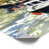 Poster "Red Fenders" (Ecke)