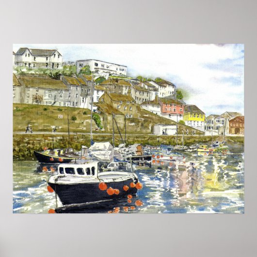 Poster "Red Fenders" (Vorne)