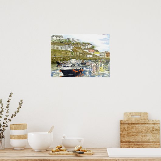 Poster "Red Fenders" (Küche)