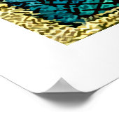 Poster - Red Ink Bleart Heart (Ecke)