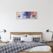 Poster "Reflection from Within" von Rosanne Coty Leinwanddruck (Insitu (Schlafzimmer))