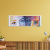 Poster "Reflection from Within" von Rosanne Coty Leinwanddruck (Insitu (Wohnzimmer))
