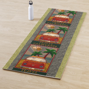 Poster:Reise nach Kalifornien Yoga Mat Yogamatte