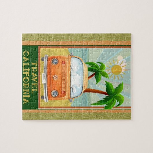 Poster: Reisen ins Puzzle California (Horizontal)