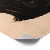 Poster - Retro-Schokolade-Werbung (Ecke)