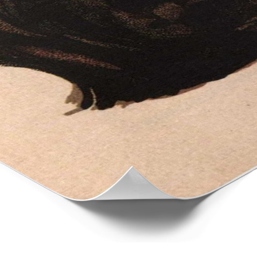 Poster - Retro-Schokolade-Werbung (Ecke)