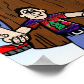 Poster: "Rett unsere Bäume" Poster (Ecke)