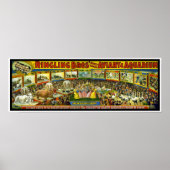 Poster Ringling Brothers Circus "Aviary Aquarium" (Vorne)