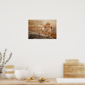 Poster "Rise like Lions" (Küche)