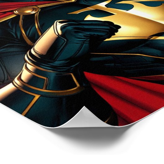 Poster (Robin The Golden Knight) (Ecke)