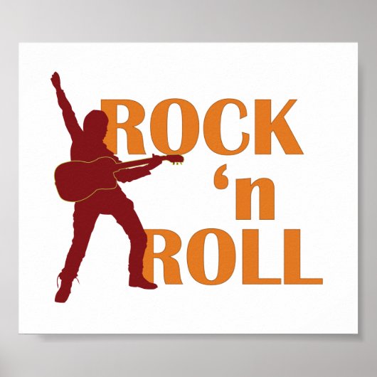 poster - Rock 'n Roll (music design) (Vorne)