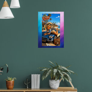 Poster Rockachibi Crystal Dawn Vintage