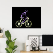 POSTER - RÖHRSKELETON BIKING ORIGINAL (Heimbüro)