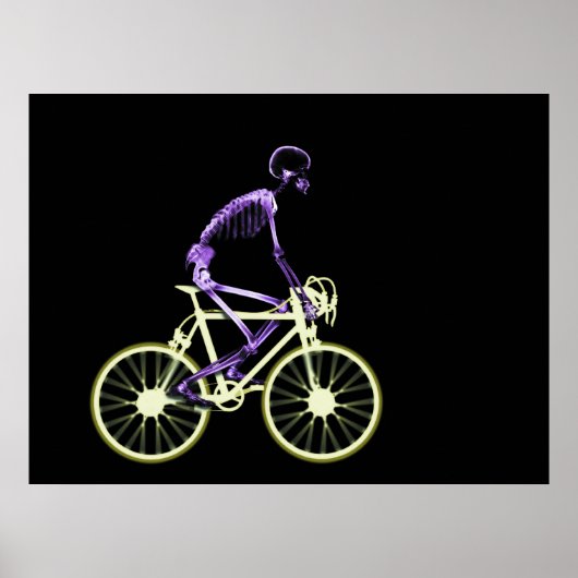 POSTER - RÖHRSKELETON BIKING ORIGINAL (Vorne)