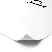 Poster-Rote Rose-Passion Poster (Ecke)