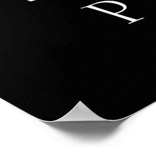 Poster-Rote Rose-Passion Poster (Ecke)