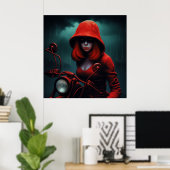 Poster Rouge und Rock'n'Roll (Heimbüro)