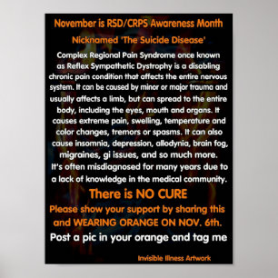 POSTER...RSD/CRPS - Informationen Poster